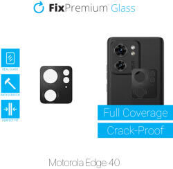 FixPremium Glass - Geam securizat a camerei din spate pentru Motorola Edge 40