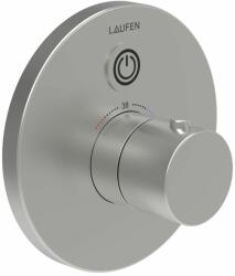 Laufen Showertronic Fali panel elektronikus, termosztátos falba építhető csaptelephez, higiéniai öblítéssel, Bluetooth-adapterrel, hálózati működésű, rozsdamentes acél HF707030423000 (HF707030423000)