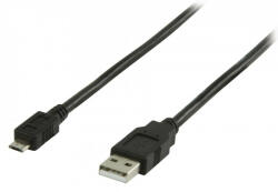 Nedis USB - micro USB B kábel - 7.5 W - 1 m (CCGL60501BK10)