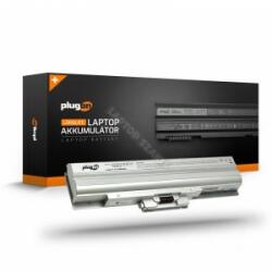 PlugOn VGP-BPS13 11.1V 5200mAh 58Wh ezüst akkumulátor (VGP-BPS21)