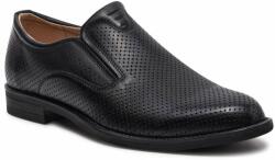 Caprice Pantofi Caprice 9-14601-42 Black Nappa 022 Bărbați