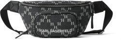 Karl Lagerfeld Borsetă 'Monogram Jacquard 2.0' gri, Mărimea XS-XXL