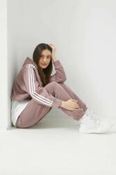 Adidas felső rózsaszín, női, sima, kapucnis - rózsaszín 40