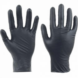 CERVA SPOONBILL BLACK nitril púdermentes (fekete 9) (0109007899090)