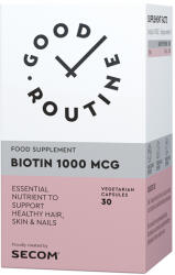 Secom Good Routine Biotin 1000mcg, 30 capsule