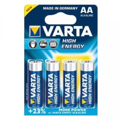 VARTA 1, 5V, 2930mAh High Energy - 4x baterie alcalină