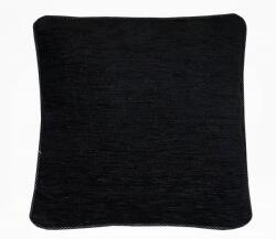 MONDO ITALIA Párnahuzat gobelin 42x42 cm fekete Chenille IT150