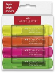 Faber-Castell Textliner 46 Neon kiemelő 4 szín