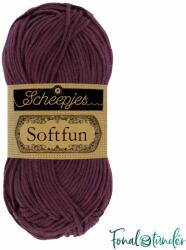 Scheepjes Softfun 2493 Heath - sötét lila fonal