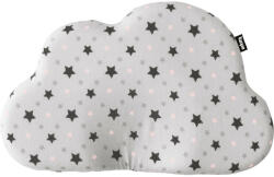 Zopa párna babáknak - laposfejűség elleni memóriahabos ergonomikus Felhõ alakú Pink stars - kreativjatek