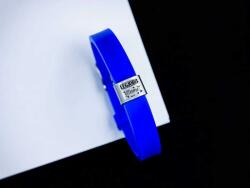 R. M. ékszer Legjobb Mama medálos királykék színű szilikon karkötő (19237RM)