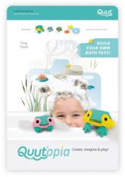 Quut Toys Broscutele simpatice, set creativ de baie, Quut Toys (QT171140)