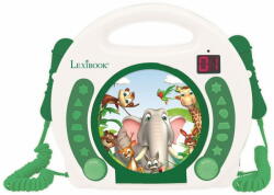 Lexibook Hordozható CD lejátszó 2 mikrofonnal - Állatok