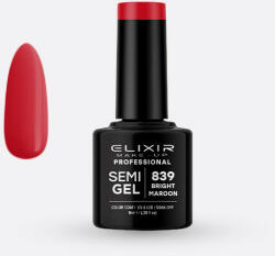 Oja Semipermanenta Semi Gel Elixir Makeup Professional 839, 8 ml
