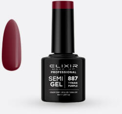 Oja Semipermanenta Semi Gel Elixir Makeup Professional 887, 8 ml