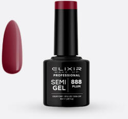 Oja Semipermanenta Semi Gel Elixir Makeup Professional 888, 8 ml