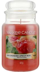 Yankee Candle Lumânare parfumată în borcan din sticlă - Yankee Candle Sun-Drenched Apricot Rose 623 g