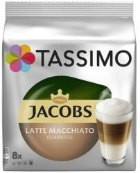 TASSIMO T-Disc Latte Macchiato Kávékapszula, 8 db