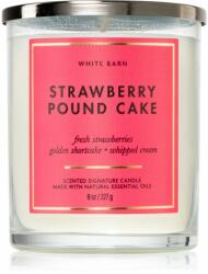 Bath & Body Works Strawberry Pound Cake lumânare parfumată 227 g