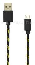 SBOX Kábel, CABLE USB A Male -> MICRO USB Male 1 m Black (SBOX_USB-1031B/R) (SBOX_USB-1031B/R)