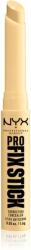 NYX Cosmetics Pro Fix Stick коректор за уеднаквяване цвета на кожата цвят 0.3 Yellow 1, 6 гр