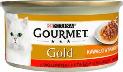 Gourmet Purina Gourmet Gold Sos Delight cu carne de vită 12x85g