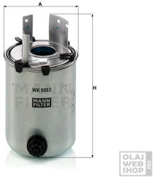  Mann-Filter üzemanyagszűrő WK 9083