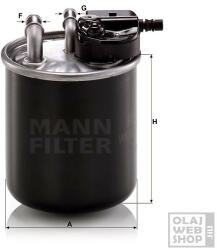 Mann-Filter üzemanyagszűrő WK 820/21
