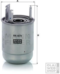 Mann-Filter üzemanyagszűrő WK 9079 z