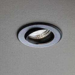 Redo Group Beépíthető LED spot lámpa, billenthető, 9W, hidegfehér fényű, 9 cm - Redo 70384 (70384)