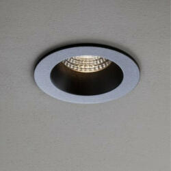 Redo Group Beépíthető LED spot lámpa, 9W, hidegfehér fényű, 9 cm, matt fekete - Redo 70382 (70382)