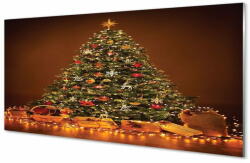 tulup. hu Üvegképek Karácsonyi fények dekoráció ajándékok 100x50 cm 2 fogas