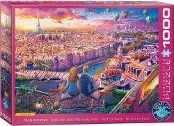 EUROGRAPHICS 1000 db-os puzzle - Paris Rooftop (6000-5886) (6000-5886)