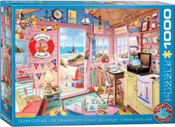 EUROGRAPHICS 1000 db-os puzzle - Ocean Cottage (6000-5908) (6000-5908)
