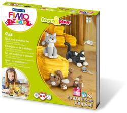 FIMO Set Mod. masse Fimo kids F&P cat (8034 16 LY) (8034 16 LY)