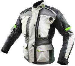 Cappa Racing Bunda moto dámská FIORANO textilní šedá / bílá L