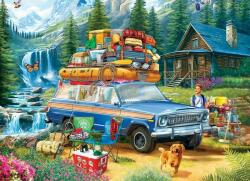 EUROGRAPHICS 6000-5867 - Jeep - Loading the Wagoneer - 1000 db-os puzzle (6000-5867)