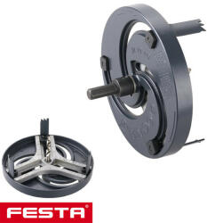 FESTA 24415 állítható körkivágó HSS 19-127 mm (fa, gipszkarton, műanyag) (24415)