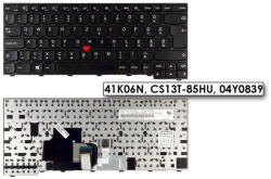 Lenovo ThinkPad T431s, T440, T440s MAGYAR laptop billentyűzet, 41K06N, CS13T-85HU, 04Y0839
