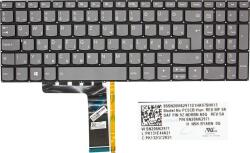 Lenovo IdeaPad 330S-15IKB, 720S-15IKB gyári új magyar szürke keret-nélküli háttér-világításos billentyűzet (PC5CB-HUN)