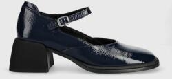 Vagabond Shoemakers bőr flip-flop ANSIE sötétkék, magassarkú, 5445.260. 64 - sötétkék Női 40