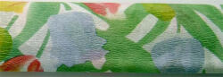 VICTORIA Krepp-papír, 50x200 cm, VICTORIA, virágmintás (HPRV00144) (HPRV00144)