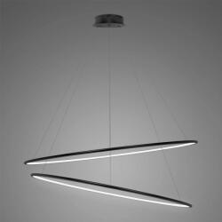 Altavola Design Ledowe Okręgi lampă suspendată 2x83 W negru LA074/P_120_in_4k_black