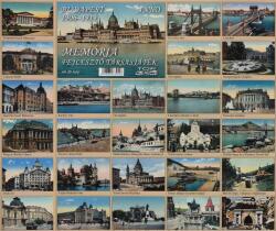  Memóriafejlesztő társasjáték - Budapest Anno 1906-1919