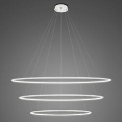 Altavola Design Ledowe Okręgi lampă suspendată 3x113 W alb LA075/P_120_in_4k_white_dimm
