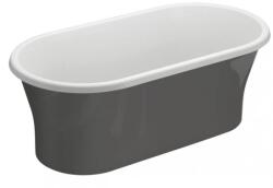 Polimat Amona New cadă freestanding 150x75 cm ovală bicolor 00413 (00413)