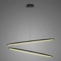 Altavola Design Ledowe Okręgi lampă suspendată 2x83 W negru LA074/P_120_in_3k_black_dimm
