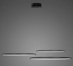 Altavola Design Ledowe Okręgi lampă suspendată 3x99 W negru LA075/CO3_80_in_3k_99W_black (LA075CO380in3k99Wblack)