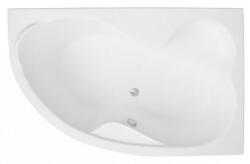 Polimat Mega cadă de colț 160x105 cm partea dreaptă alb 00229 (00229)