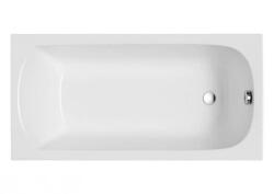 Polimat Classic Slim cadă dreptunghiulară slim 160x70 cm alb 00290 (00290)